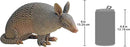 Design Toscano Tank, the Armadillo Garden Statue by GreenHaven Gardens
