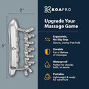 KOAPRO Facial Facia Blaster Tool for Sensitive Fascia Blasting - Face Gua Sha Tool Helps Lymphatic Drainage and Cellulite Reduction, Neck and Face Fascia Roller for Tight Skin, Deep Tissue Massager by CozyNest Decor