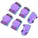 Youth/Kids Knee Pads Elbow Pads Wrist Guards Protective Gear Set for 3-15 Years Child Roller Skates, Skateboard, Cycling, Inline Skating, BMX Bike, Balance Bike, Scooter Riding and Other Outdoor Sports by TinyTreasures Baby Boutique