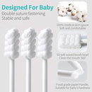 dearlomum Baby Tongue Cleaner, Newborn Toothbrush, 48PCS Disposable Infant Clean Mouth,Gauze Gum Cleaner Baby Oral Cleaning Stick Dental Care for 0-36 Month by TinyTreasures Baby Boutique