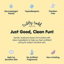TUBBY TODD Fluoride Free Kids Toothpaste - Made with Xylitol - Safe Toothpaste for Baby, Toddler, Infant & Children - 4oz, 2 Pack - Watermelon Flavor by CozyNest Decor