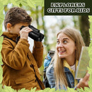 Libima 24 Pcs Binoculars for Kids Educational Compact Kids Binoculars with Neck String Toddler Telescope for Boys Girls Learning Bird Watching Camping Hiking Travel Safaris Birthday Gifts(Black) by TinyTreasures Baby Boutique
