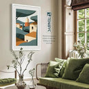 24x36 Poster Frame 3 Pack - White Woodgrain, Solid Wood Picture Frame, Wall Gallery Frame - Wall Hanging by CozyNest Decor