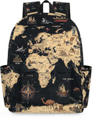 Toddler Backpack for Boys Kids, Cute Preschool Kindergarten School Bags for Girls Bookbag Daycare Travel Daypack, 15 Inch(World Map) by TinyTreasures Baby Boutique