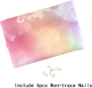 HVEST Rainbow Cloud Tapestry, Polyester Wall Art, Rainbow and Pink Cloud with Glow Sunshine in Pastel Sky, Aesthetic Nature Landscape, Bedroom Living Room Decor, 60x40 Inches by CozyNest Decor
