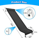 Trampoline Ladder Slide Kit, Trampoline Universal 3 Steps Wide Ladder & Buffer Slide,Universal Step Slider for 10ft 12ft 14ft 15ft 16ft Trampoline, Easy to Climb and Slider for Children/Kids by TinyTreasures Baby Boutique