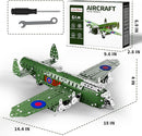 Lucky Doug STEM Building Projects Model Airplane Set - 389 Pieces STEM Project Building Toys for Kids Ages 8-12, Assembly Science Kit Educational Army Toys Gift for Kids Boys 8 9 10 11 12-16 Years Old by TinyTreasures Baby Boutique