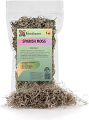 Premium Natural Spanish Moss | Natural Preserved - 20 Quart - Great Ground Cover - Filler for Potted Plants (4 Bags of 5 Quart) by GreenHaven Gardens
