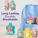 BioSwiss Care Bears Bandages, Classic Care Bear Shaped Self Adhesive Bandage, Latex Free Sterile Wound Care, Fun First Aid Kit Supplies for Kids, 50 Count by TinyTreasures Baby Boutique