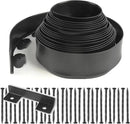4 inch Tall Landscape Edging No Dig 33FT Garden Edging with 30 Spikes, Landscape Edging Border for Landscaping, Lawn, Flower Beds, Grass, Yard by GreenHaven Gardens