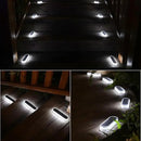Honalia Solar Driveway Lights Outdoor 6 Pack, Dock Lights Solar Powered Waterproof IP68, Solar Deck Lights Cool White Driveway Markers Concrete Step Lights for Driveway Deck Stairs Marine Dock Runway by GreenHaven Gardens