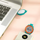 Kids Watches for Girls Boys Digital Sport Watch with Step Counter Pedometer Vibration Alarm Clock, No App Waterproof Fitness Tracker Kids Watch Boys Girls Teens Students Ages 5-16 by TinyTreasures Baby Boutique