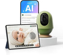 Smart WiFi Baby Monitor, Baby Camera Monitor with Cry/Sleep/Face-Covered/Danger Zone Detection, 24/7 Recording & Reports, Data Encryption – 3K HD, 5MP, 6X Zoom, Multi-Users, 2-Way Talk by TinyTreasures Baby Boutique