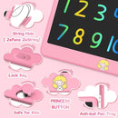 Hockvill LCD Writing Tablet for Kids 12 Inch, Toys for Boys Girls Drawing Pad for 3 4 5 6 7 Year Old Kids Toys, Toddler Erasable Doodle Board Travel Essentials, Children’s Day Gift for Kids - Pink by TinyTreasures Baby Boutique