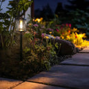 EcoGreen Outdoor Pathway Solar Light, 4pcs Pack,Garden Patio Balcony Walk Way Lights, Aluminum Leg, 5000K Daylight, Waterproof, 4.76 * 23.07in by CozyNest Decor