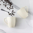 GBHOME 16oz Coffee Mugs Set of 6, Large Ceramic Coffee Mugs for Man, Woman, Dad, Mom, Modern Coffee Mugs Set with handle for Tea/Latte/Cappuccino/Milk/Cocoa. Dishwasher&Microwave Safe,Beige by CozyNest Decor