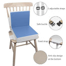 Kalawen Upgraded 2Pcs PU Washable Straps Safety Buckle Toddler Booster Seat for Kitchen Chair, Portable Travel by TinyTreasures Baby Boutique