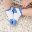 Zaples Baby Non Slip Grip Ankle Socks with Non Skid Soles for Infants Toddlers Kids Boys Girls by TinyTreasures Baby Boutique