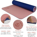 Yoga Mat Non Slip, Eco Friendly Fitness Exercise Mat with Carrying Strap,Pro Yoga Mats for Women,Workout Mats for Home, Pilates and Floor Exercises by TinyTreasures Baby Boutique