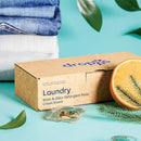 Dropps Odor & Stain Biobased Power Laundry Detergent Pods, Crisp Breeze (140 Pods) - HE Compatible Laundry Pods for Fresh Clothes - Laundry Soap Supplies & Recyclable Paperboard Packaging by CozyNest Decor