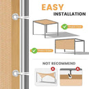 VICLLAX Shade Fabric Sun Shade Cloth with Every 2 FT Grommets for Patio Garden Pergola Cover Canopy 4x24 FT, Wheat by GreenHaven Gardens