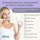 Elims Nano Hydroxyapatite Toothpaste – Fluoride-Free, Xylitol Remineralizing, Whitening Toothpaste for Sensitive Teeth, SLS-Free, Lavender Vanilla Mint Favlor for Adults & Kids, 4oz by CozyNest Decor