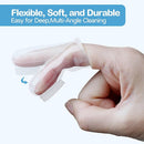 dearlomum Finger Toothbrush for Teething Training, Silicone Oral Cleaner for Newborns and Toddlers, 2PCS by TinyTreasures Baby Boutique