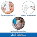 Microlife Non-Contact Forehead Thermometer, Digital Infrared No-Touch Thermometer (for Adults, Kids & Baby), Large Backlit LCD Screen, Fever Alarm, Memories & Instant Accurate Readings by TinyTreasures Baby Boutique