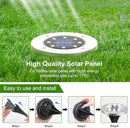 ZGWJ Solar Ground Lights - 16 Pack Waterproof Solar Garden Lights with Warm White Bright In-Ground Landscape Fixtures for Pathway, Yard, Deck, Lawn, Patio, Walkway by GreenHaven Gardens