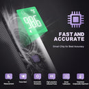 No-Touch Thermometer for Adults and Kids, Digital Accurate Baby Thermometer with Fever Alarm, 1 Second Fast Result, Easy to use, 2 in 1 Mode (Purple) by TinyTreasures Baby Boutique