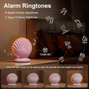 Alarm Clocks for Bedrooms,Portable Bluetooth Speaker,White Noise Sound Machines,Song 20/40/60 Timer,RGB Night Light,Bedroom Decor Aesthetic,Ideal Gift for Adult Women Teen Girls Boys(Pink) by TinyTreasures Baby Boutique