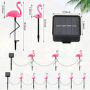 9 Pcs Flamingo Solar Lights LED Flamingo Stake Lights Waterproof Flamingo Lights for Outdoor Pink Yard Lawn Garden Ornaments Patio Pond Ground Backyard Decor Pathway Outside Decorations by GreenHaven Gardens