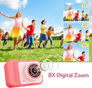 Kids Camera, 1080P Portable HD Digital Camera with 32G SD Card, Birthday Gifts for Girls 3 4 5+ Year Old by TinyTreasures Baby Boutique