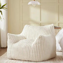 Giant Bean Bag Chairs for Adults Teens, Large Bean Bag Sofa Chairs with Filling Comfy Fuzzy BeanBag Chair with Armrests for Bedroom Living Room Reading by CozyNest Decor