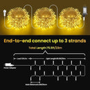 Warm White 75 Ft 200 LED Christmas String Lights - Connectable, 8 Modes, Timer, Waterproof Fairy Twinkle Lights for Christmas Party, Garden, Patio, Home, Holiday, Xmas Tree Decorations by GreenHaven Gardens