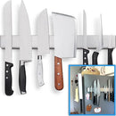Premium Magnetic Knife Holder for Refrigerator that Doesn't Slide – 17 Inch Professional Double Sided Knife Strip for Fridge - Knife Rack/Knife Bar With Powerful Magnetic Pull Force (Upgraded Version) by CozyNest Decor
