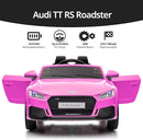 Kids Electric Car, Licensed Audi 6V Kids Ride on Toy Car for Toddlers - Pink by TinyTreasures Baby Boutique