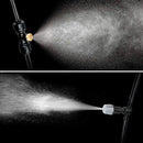 Bonviee Misters for Outside Patio, 100FT Misting Cooling System for Patio, 100FT (30M) Misting Line+28 Mist Nozzles+3/4" Brass Adapter, Pre-Assembled Garden & Greenhouse Watering System by GreenHaven Gardens
