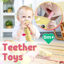 LIGHTDESIRE Baby Toys Musical Caterpillar,Infant Toys Stuffed Animal Toys with Ruler Design and Ring Bell,Baby Teething Toys for Tummy Time Newborn Boys Girls 0 3 6 12 Months(Yellow) by TinyTreasures Baby Boutique
