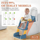 Potty Training Seat, Toddler Toilet Seat for Little Boys Girls, Potty Training Toilet with Urinals, Toddler Step Stool Ladder and Splash Guard by TinyTreasures Baby Boutique