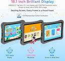 UMIDIGI Kids Tablet, G1 Tab Android 13 for Kids, 10.1", 4+4G+64G up to 1TB, WiFi 6, 8MP+8MP Dual Camera, Quad-Core, 6000mAh, BT5.0, TÜV Eye Bluelight Tablet Android, Parental Control by TinyTreasures Baby Boutique