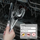 KINGSTONE Silverware Set, 60-Piece Forged Flatware Set Cutlery Set Premium Stainless Steel, Service for 12, for Kitchen, Home, Wedding, Party, Mirror Polished and Dishwasher Safe by CozyNest Decor