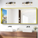 Gold Bathroom Mirror, 72x30 Inch Rectangular Framed Mirror, Large Wall Mounted Bathroom Vanity Mirror Over Sink for Bedroom,Restroom, Living Room, Hangs Vertically or Horizontally by CozyNest Decor
