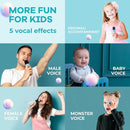 YLL Mini Karaoke Machine for Kids, Portable Bluetooth Speaker with 2 Wireless Microphones, Most Popular Birthday Toys Gifts for Boys Girls 3 4 5 6 7 8 9 10 11 12 + Year Old Party Family School(Blue) by TinyTreasures Baby Boutique