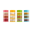 Innobaby Packin' Smart Stackable and Portable Storage System for Formula, Liquid, Baby Snacks and More. 3 Stackable Cups in Lime. BPA Free, 12 Ounce by TinyTreasures Baby Boutique