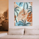 ICMOLYYENLO Palm Leaf Tapestry Wall Hanging, Tropical Leaves Plant Jungle Green Hawaiian Art Home Decor for Guest Bedroom Living Room Dormitory 60x80 Inch by CozyNest Decor