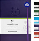 Panda Planner Pro Undated Daily Planner 2025-2026 with Hourly Schedule 8.5"x11" - To Do List Notepad, Daily Journal, Goal Planner, Habit Tracker, Gratitude Journal - Home/Office Supplies - Purple by TinyTreasures Baby Boutique