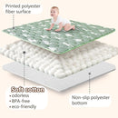 Baby Play Mat, 50x50 Playpen Mat with Super Soft Touch, Activity Mats with Upgraded Anti-Slip Bottom, Machine Washable Crawling Mats for Floor & Picnic(Trees) by TinyTreasures Baby Boutique