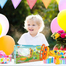 Bubble Gun Bubble Machine Dinosaur Bubble Blower Toy for Kids and Toddlers Bubble in Bubble Gun Party Favors Birthday Christmas Easter Gift for 3 4 5 6 7 8 9 Years Old Boys and Girls (Yellow) by TinyTreasures Baby Boutique