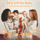 alilo Smarty Bunny Baby Rattle Musical Light Up Toys, Infants Newborns Baby Toys 0-3-6-12-18-24 Months,1 Year Old Boy Girl Gifts, 4 Music Modes and Color Recognition Function with 9 Color Card by TinyTreasures Baby Boutique